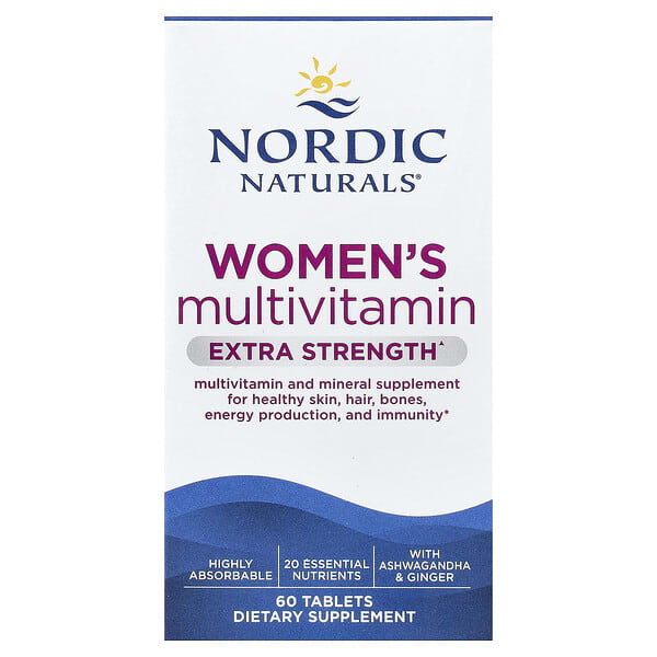 Nordic Naturals, 여성용 종합비타민, 60정