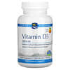 Vitamina D3, Laranja, 1.000 UI, 120 Cápsulas Softgel