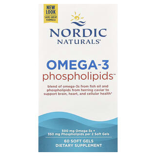 Nordic Naturals, Omega-3™ Phospholipids, 60 Soft Gels