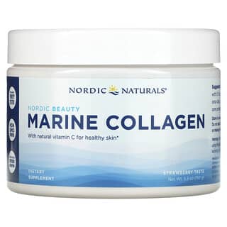 Nordic Naturals, Colágeno marino, Fresa, 150 g (5,29 oz)