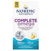 Complete Omega, лимон, 60 мягких таблеток