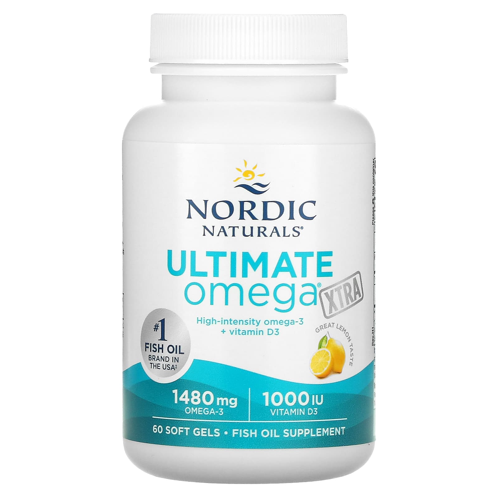 Nordic Naturals, Ultimate Omega Xtra, Suplemento de aceite de pescado ...