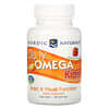 Daily Omega Kids, Natural Fruit Flavor, 340 mg, 30 Soft Gels