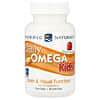 Nordic Naturals, Daily Omega Kids™, натуральні фрукти, 30 капсул