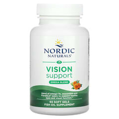 Nordic Naturals, Vision Support, Refuerzo para la visión, Mezcla de omegas, 730 mg, 60 cápsulas blandas