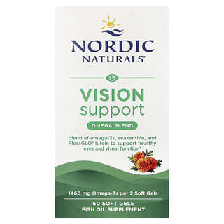 Nordic Naturals, Vision Support, Omega Blend, 60 Soft Gels