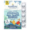 детская жевательная добавка для здоровья глаз, без сахара, от 2 до 12 лет, со вкусом клубничного лимонада, 30 жевательных таблеток