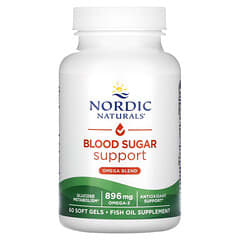 Nordic Naturals, Régulateur de la glycémie, Mélange d'oméga, 448 mg, 60 capsules à enveloppe molle