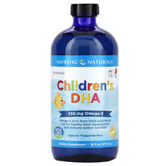 Nordic Naturals, Children's DHA, Ages 1-6, Strawberry, 16 fl oz (473 ml)