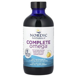 Nordic Naturals, Complete Omega™, Lemon, 8 fl oz (237 ml)