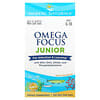Omega Focus Junior, Usia 6-18 tahun, 120 Kapsul Gel Lunak Mini