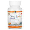 DHA Junior, À partir de 3 ans, Fraise, 250 mg, 180 capsules à enveloppe molle (62,5 mg pièce)