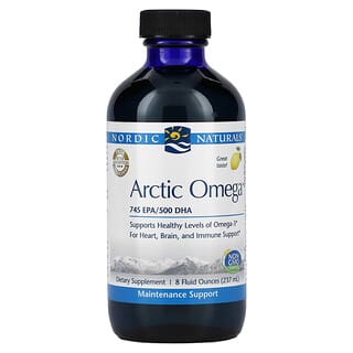 Nordic Naturals, Arctic Omega, Lemon, 8 fl oz (237 ml)
