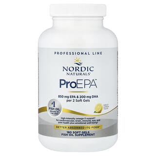 Nordic Naturals, ProEPA™, Lemon, 180 Soft Gels