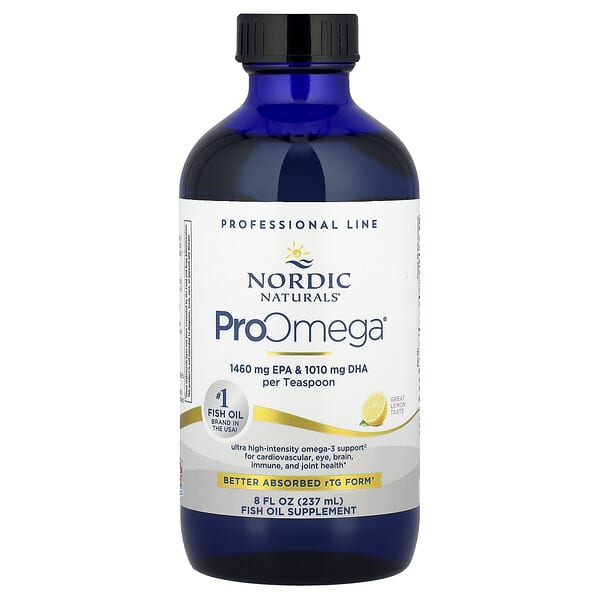 ProOmega®, Lemon, 2,840 mg, 8 fl oz (237 ml)