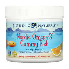 Nordic Naturals, Nordische Omega-3 Gummifische, Mandarinenleckereien, 30 fischförmige Gummis