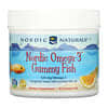 Nordic Omega-3 Gummy Fish, Tangerine Treats, 124 mg, 30 Gummy Fish