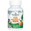Gommes à la vitamine C pour enfants à partir de 4 ans, Tangerine acidulée, 250 mg, 60 gommes (125 par gomme)