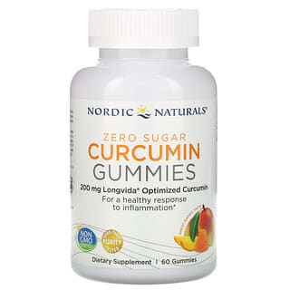 Nordic Naturals, Curcumin-Fruchtgummis, Mango, 100 mg, 60 Fruchtgummis