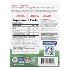 Nordic Naturals, Omega-3 Fishies, Zero Sugar, Ages 3+, Tutti Frutti, 300 mg, 36 Fishies