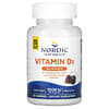 Gomas de vitamina D3, frutas silvestres, 1,000 UI, 60 gomas