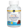 Vitamin D3 + K2 Gummies, Pomegranate, 60 Gummies