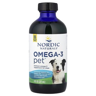 Nordic Naturals, Omega-3 Pet™, Perros de razas medianas a grandes, 237 ml (8 oz. líq.)