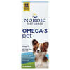 Nordic Naturals, Omega-3 Pet™, Cats and Small Breed Dogs, 2 fl oz (60 ml)