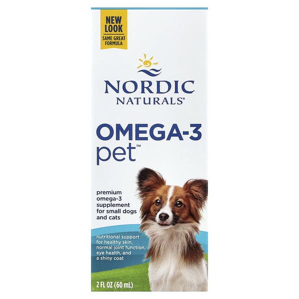 Nordic Naturals, Omega-3 Pet™, For Small Dogs and Cats , 2 fl oz (60 ml) — product photo 1