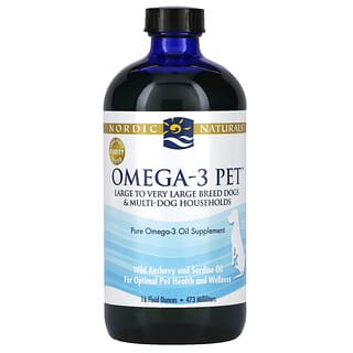 Nordic Naturals, Omega-3 Pet, Large to Very Large Breed Dog, 16 fl oz (473 ml)