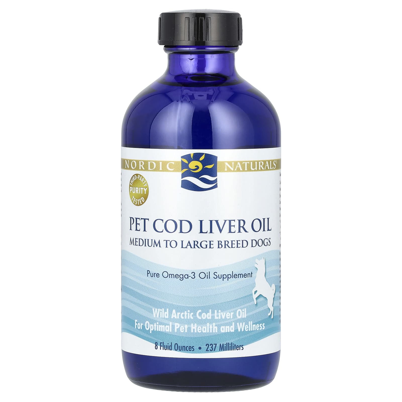 Nordic Naturals, Pet Cod Liver Oil, Medium to Large Breed Dogs, 8 fl oz