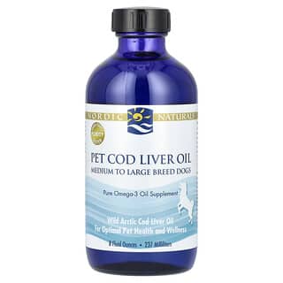 Nordic Naturals, ペット  鱈肝油, 8 液量オンス(237 ml)