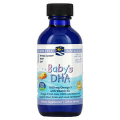 Nordic Naturals, DHA pour bébés avec vitamine D3, 1,050 mg, 60 ml