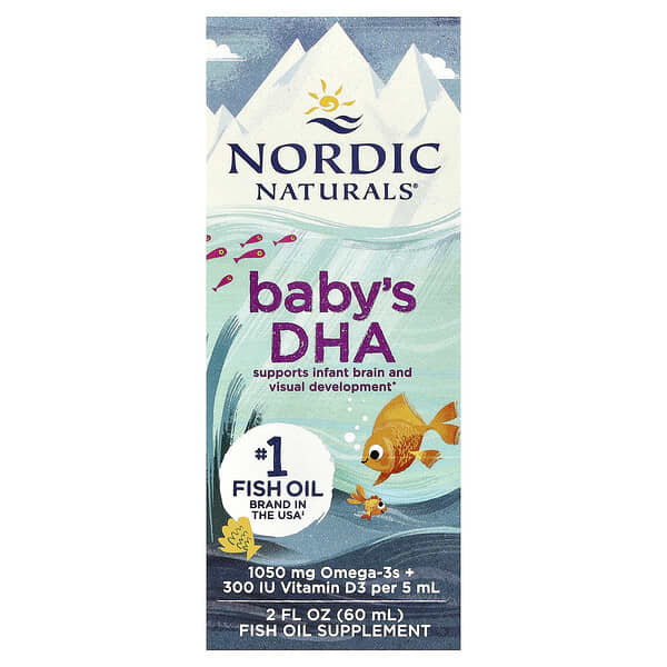 Nordic Naturals Baby's DHA, 2 fl oz (60 ml)