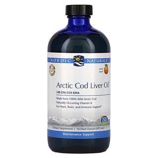 Nordic Naturals, Arctic Cod Liver Oil, Orange, 16 fl oz (473 ml)