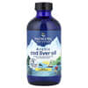 Nordic Naturals, Arctic Cod Liver Oil™, Limão, 237 ml (8 fl oz)
