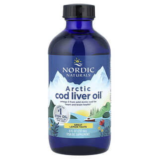Nordic Naturals, Arctic Cod Liver Oil™, Arctic Cod Liver Oil™, Zitrone, 237 ml (8 fl. oz.)