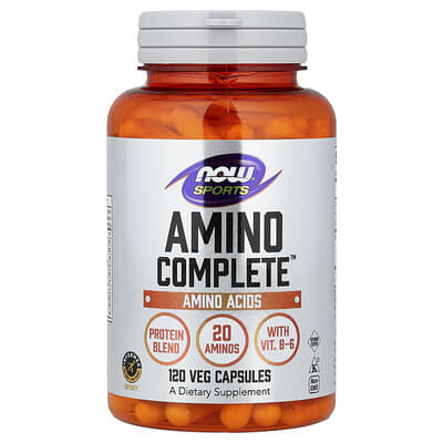 NOW Foods, Sports, Complete Amino Acids™, 120 Vegetarian Capsules