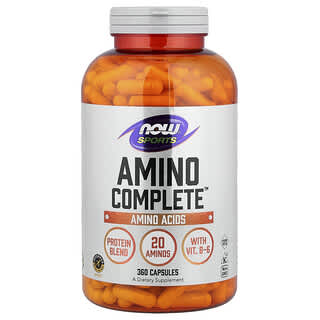 NOW Foods, Sports, Amino Complete, 360 növényi kapszula