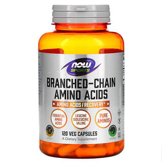 NOW Foods, Sports, Branched-Chain Amino Acids, 120 Veg Capsules