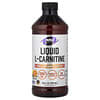 NOW Foods, Sports, 액상 l-카르니틴, 시트러스, 473ml(16fl oz)