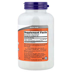 Acetil-L-carnitina, 500 mg, 200 cápsulas vegetales