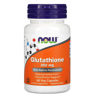 NOW Foods, Glutathion, 250 mg, 60 capsules végétariennes