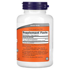 NOW Foods, 5-гидрокситриптофан, 50 мг, 180 капсул в растительной оболочке