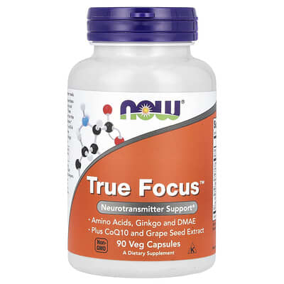 NOW Foods, Brain Amino Acid, 90 Vegetarian Capsules