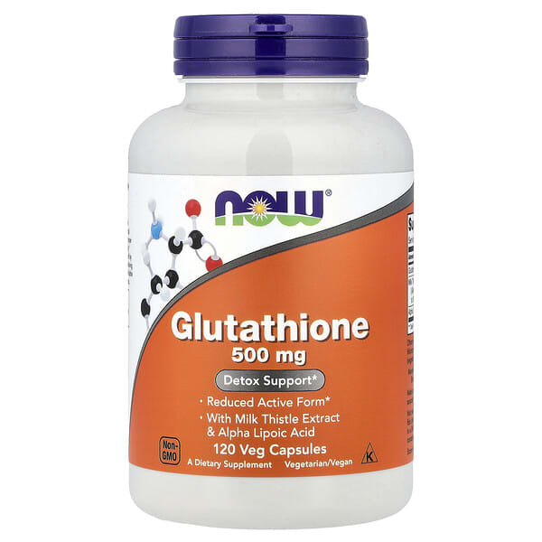Glutathione, 500 mg, 120 Veg Capsules