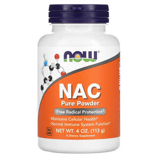 NOW Foods, NAC Pure Powder, 4 oz (113 g)