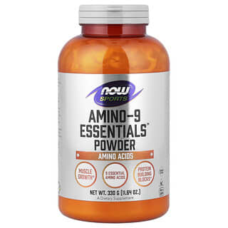 NOW Foods, Sports, Amino-9 Essentials™ Powder, 11.64 oz (330 g)