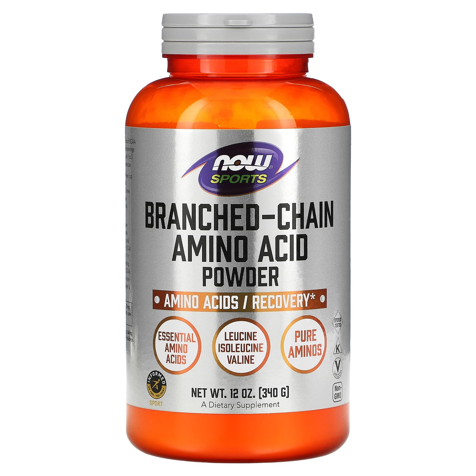 NOW Foods, Sports, Branched-Chain Amino Acid Powder