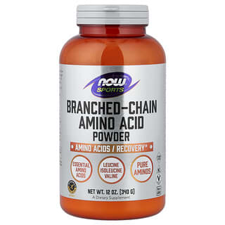 NOW Foods, Sports, Branched-Chain Amino Acid Powder, 12 oz (340 g)